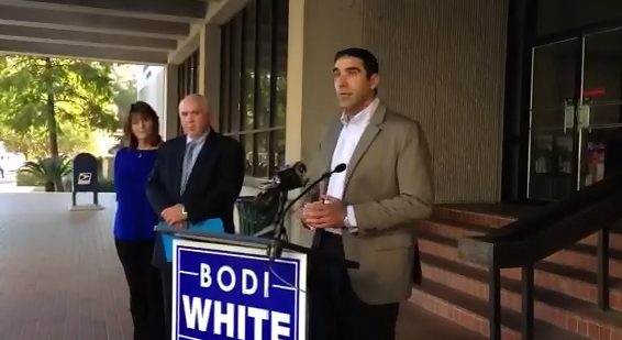 Councilman John Delgado endorses Bodi White for EBR Mayor-President