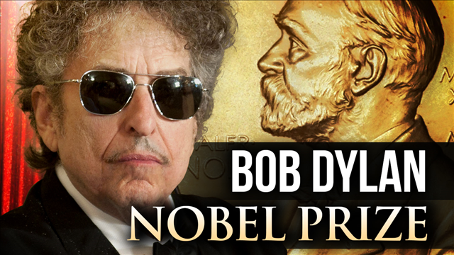 Dylan expresses awe over Nobel Prize, alludes to Shakespeare