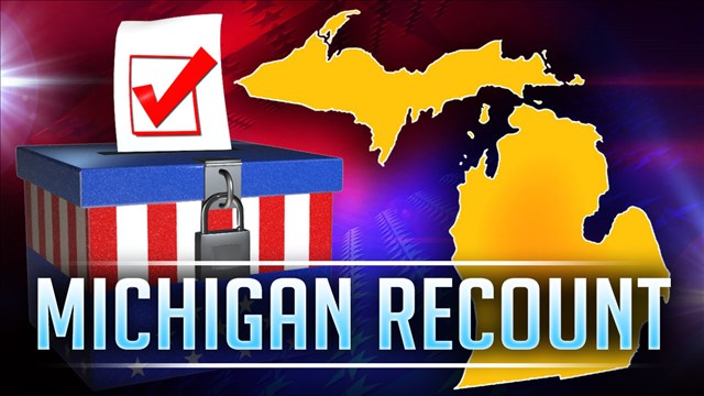 Recount ends in Michigan after 3 days; ongoing in Wisconsin