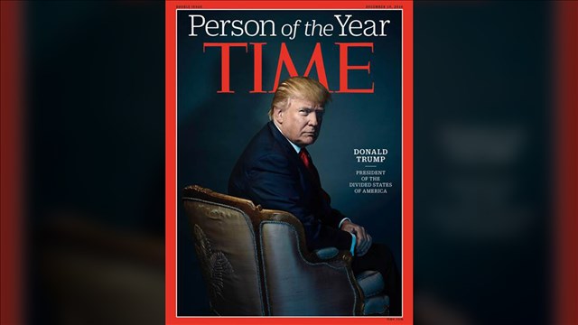 Trump is Time magazine's Person of the Year