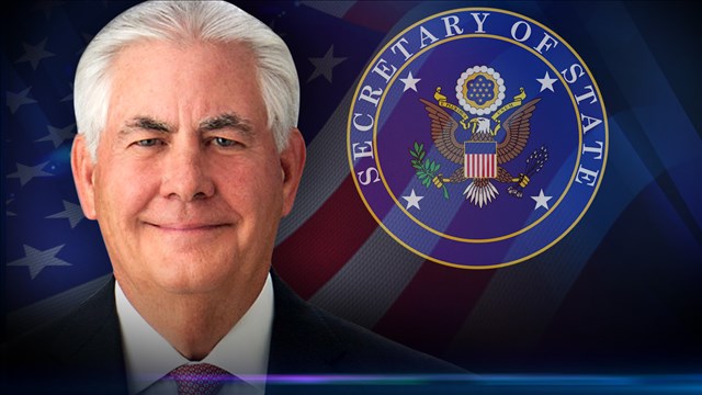 Donald Trump picks Rex Tillerson to lead State Department