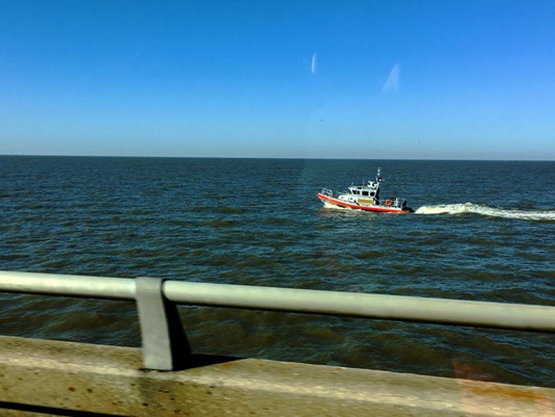 Coast Guard suspends search for motorcyclist who fell off Causeway Bridge