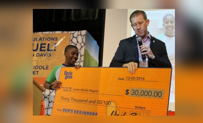 Shreveport kid wins $30K for school in cooking contest