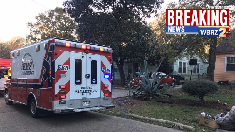Two hurt after tree crashes down on Blackwell Street home