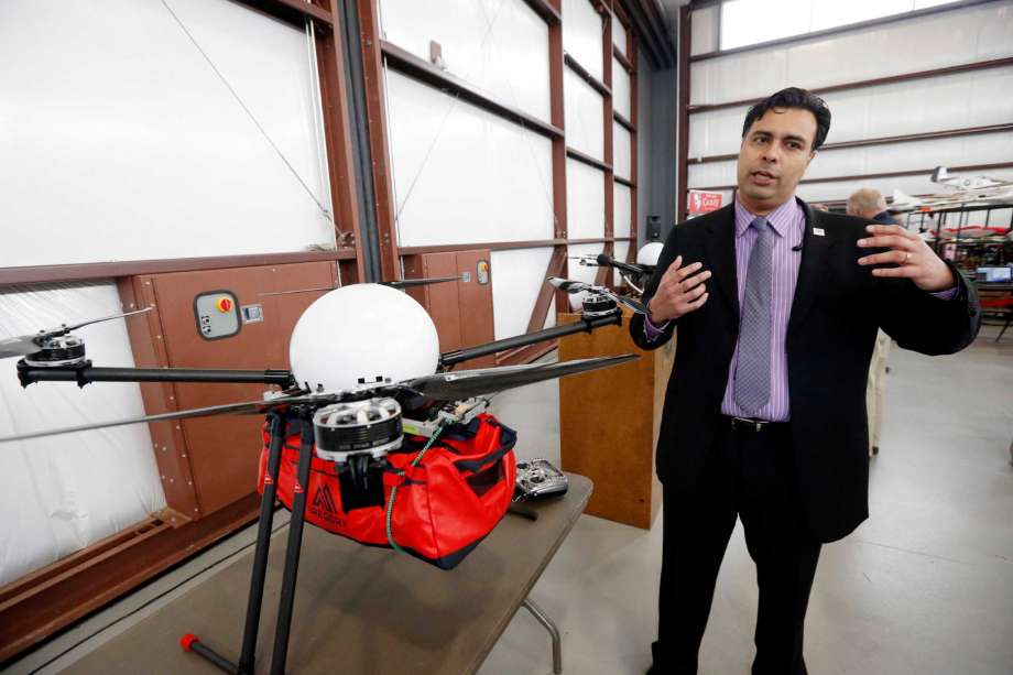 Researchers show off medical drones for disasters, shootings
