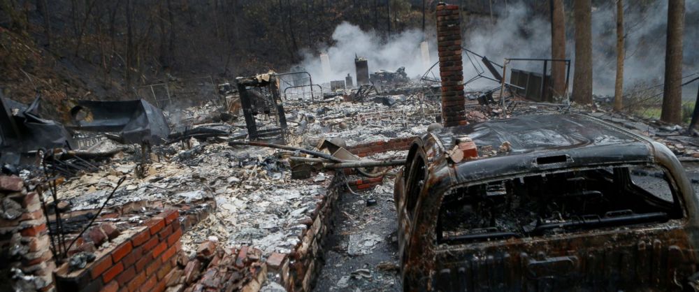 In Tennessee wildfires, officials estimate $500 million in damage