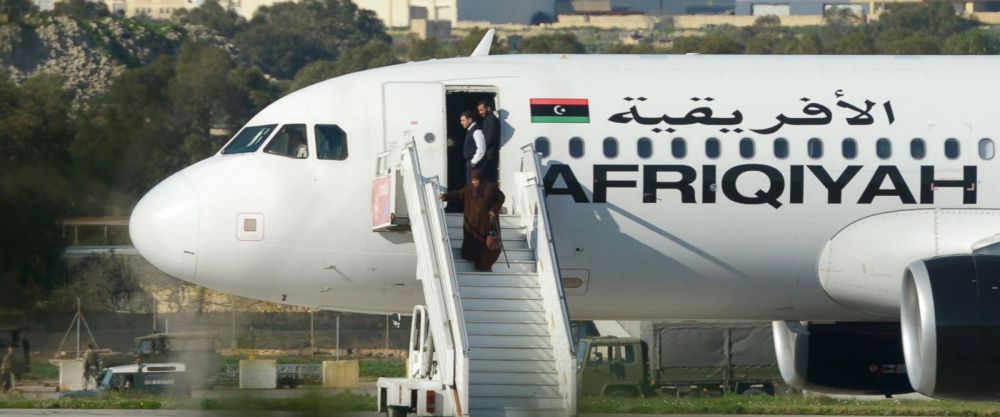 Hijackers of Libyan plane surrender
