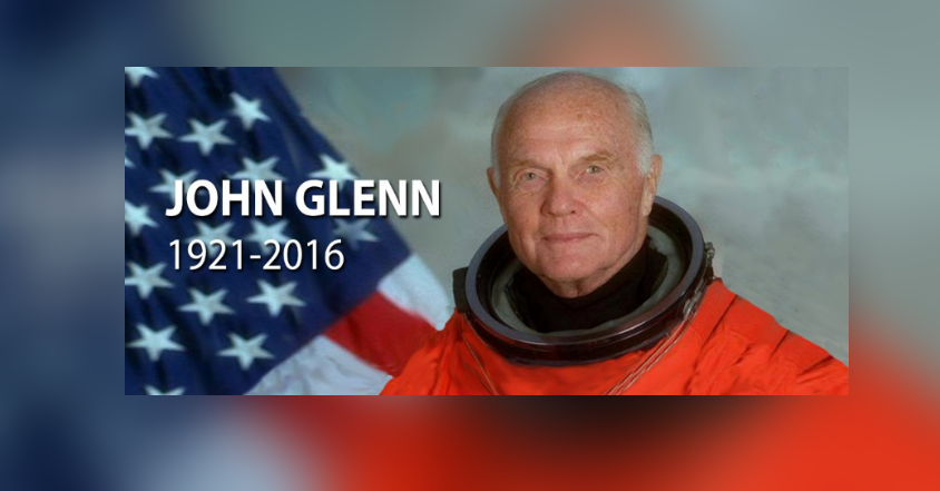 Former astronaut, US Sen. John Glenn of Ohio has died at 95