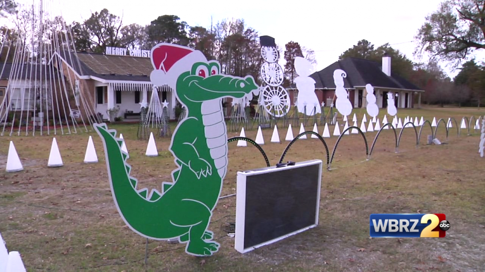 Family finds joy in Christmas light display following August flood