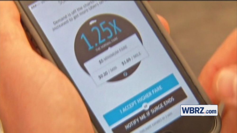 Uber predicts surge in Baton Rouge on New Year's Eve