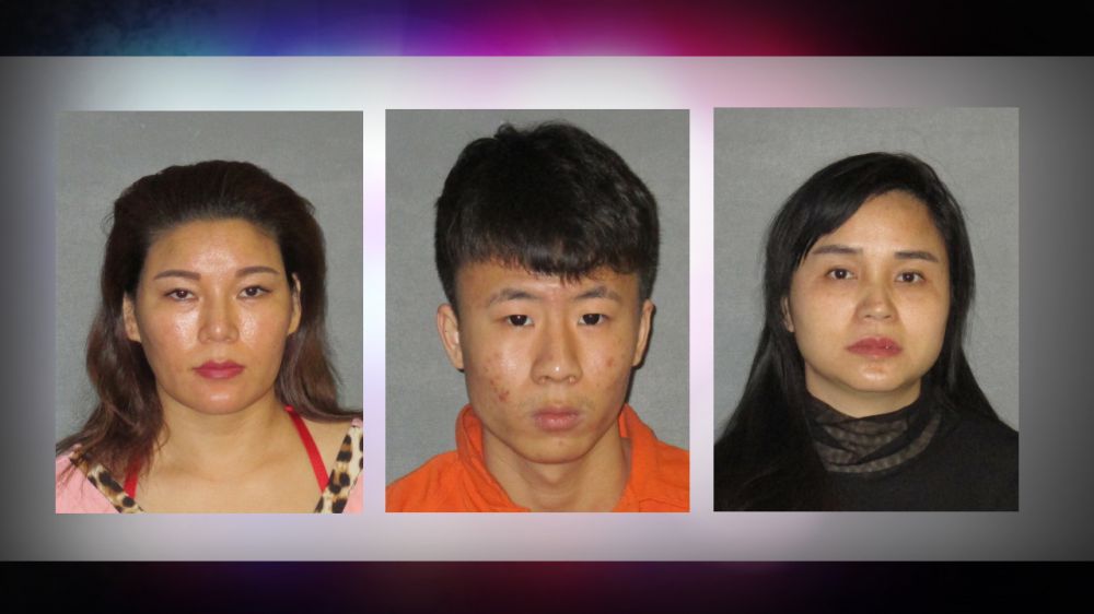 Three arrested for prostitution on Kimbro Drive