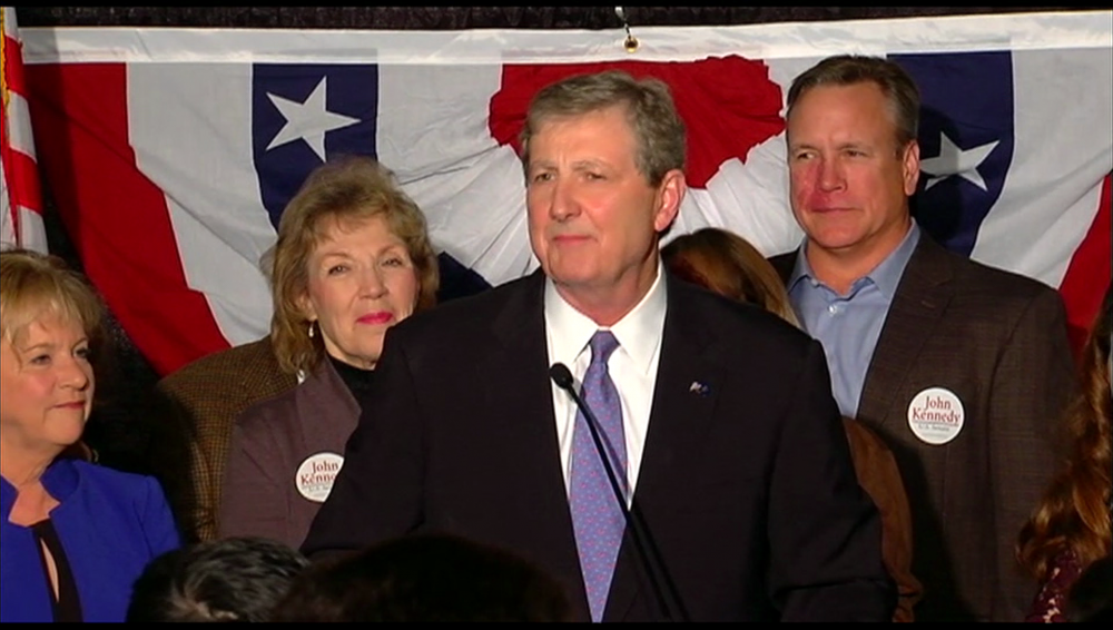 Kennedy says his election represents change