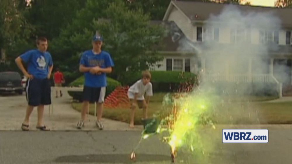 Louisiana fireworks hurt nearly a dozen people each New Year's Eve