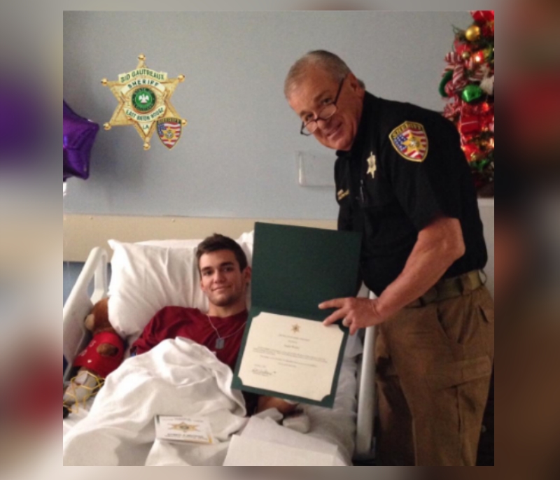 17-year-old who risked life in Essen Lane shooting presented award