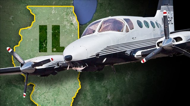 Coroner: 4 dead in southern Illinois small plane crash