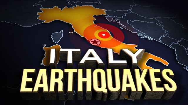 3 large earthquakes hit central Italy in an hour