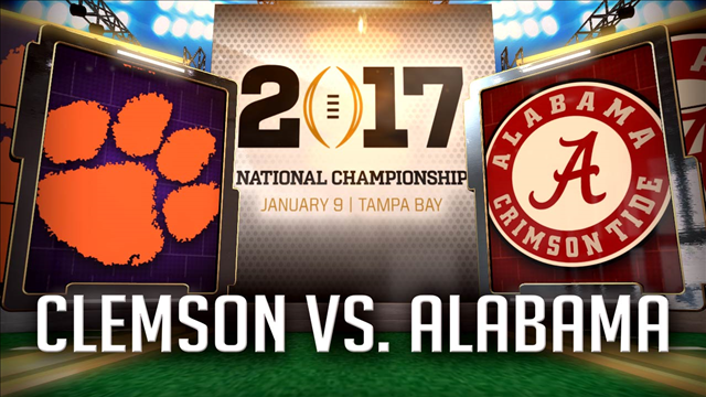 Ticket prices soaring for Alabama-Clemson title matchup