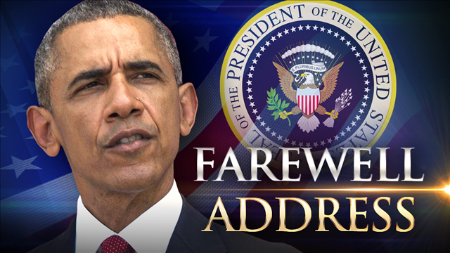 President makes final address