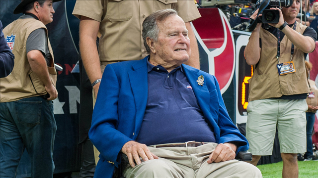 Bush recovering from pneumonia, could see weekend release