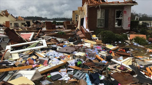 Death toll from Southeast tornadoes, storms rises to 21