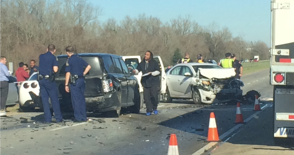 All lanes open in Prarieville after multiple crashes Tuesday morning