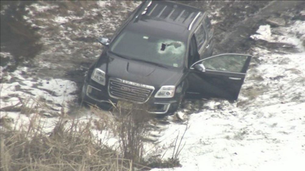 No evidence that dumbbell was intentionally tossed at New Jersey driver