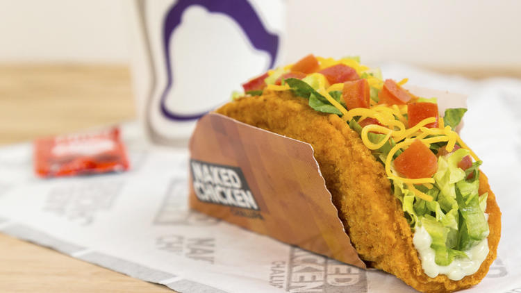 Taco Bell is going national with fried chicken taco shell
