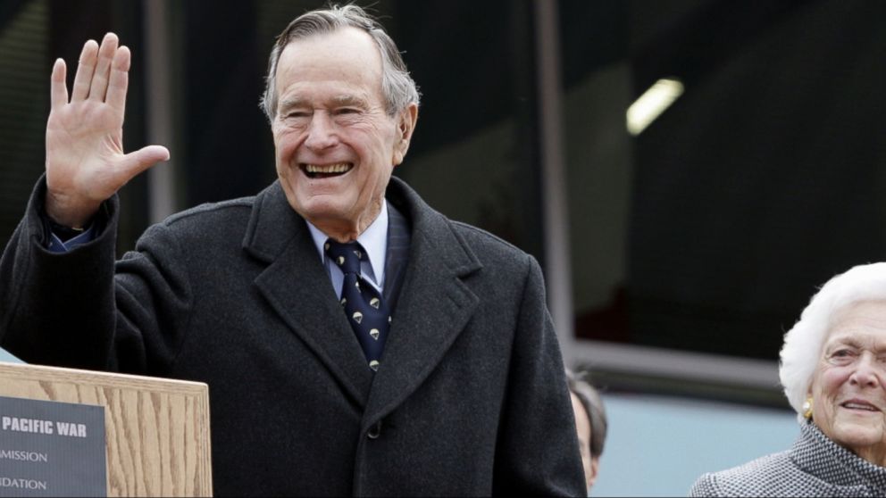 George HW Bush is released from Houston hospital