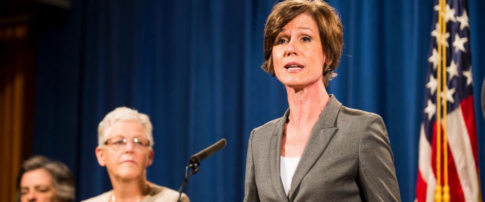 Trump fires acting attorney general