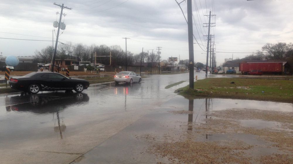 PHOTOS: Severe weather spreads across Baton Rouge