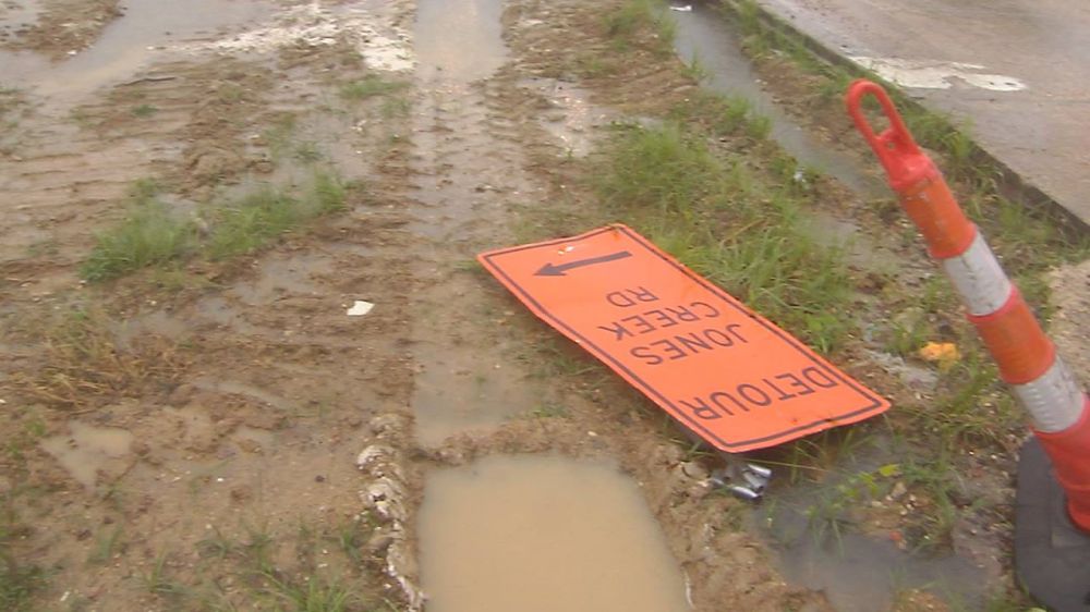 Traffic shifting on Jones Creek due to construction starting on Jan. 23