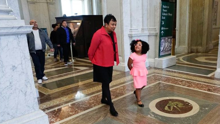 4-year-old who's read 1,000 books tours Library of Congress