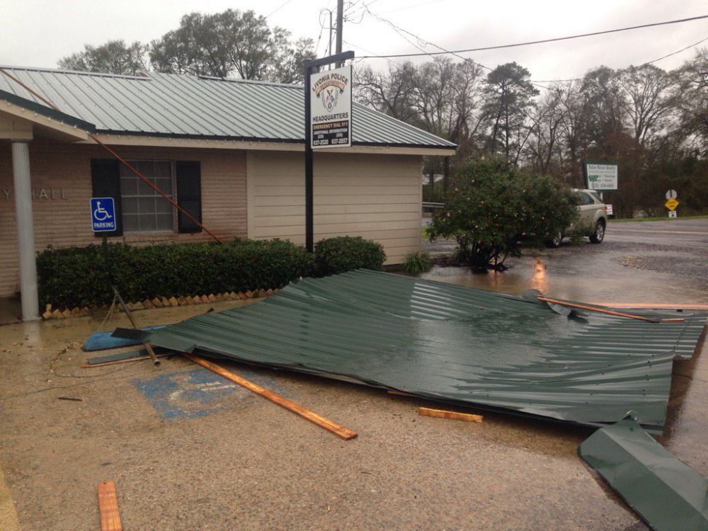 Severe weather causes damage, outages across several parishes