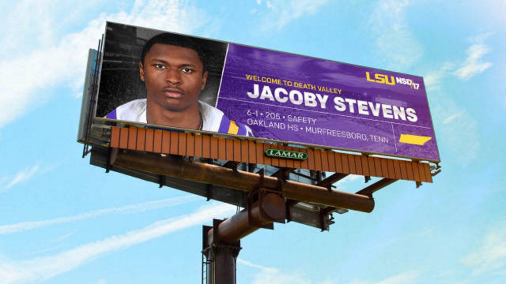 LSU football signees to appear on 25 billboards for National Signing Day