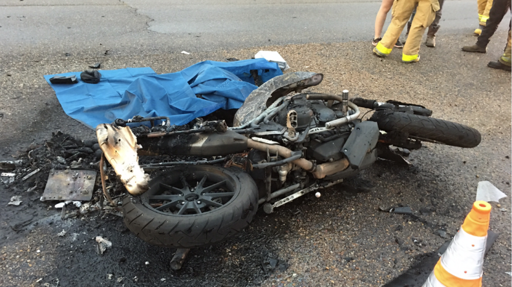 Motorcyclist dead following crash on Highway 67