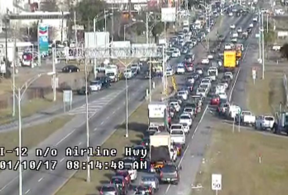 Accident on Airline SB before I-12