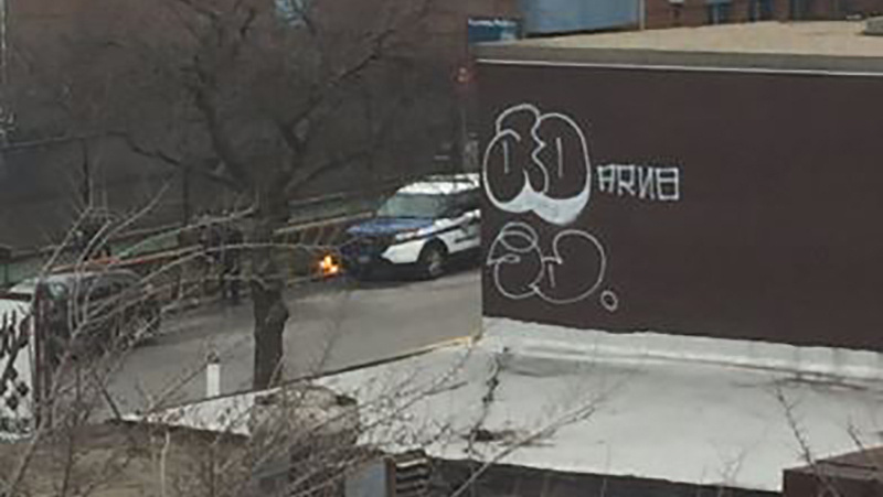 Man charged in rush-hour explosion that damaged a police car