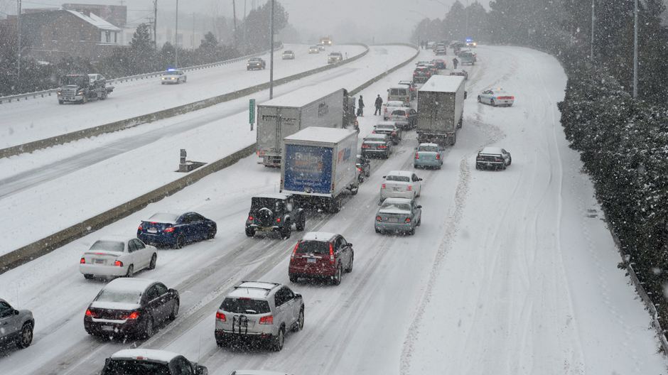 Storm causes 260 North Carolina vehicle crashes