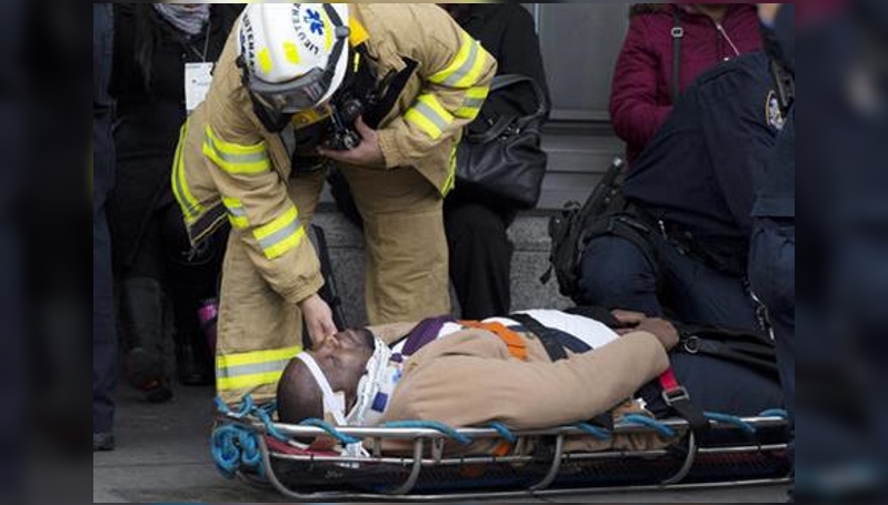 Over 100 suffer minor injuries in NYC train accident