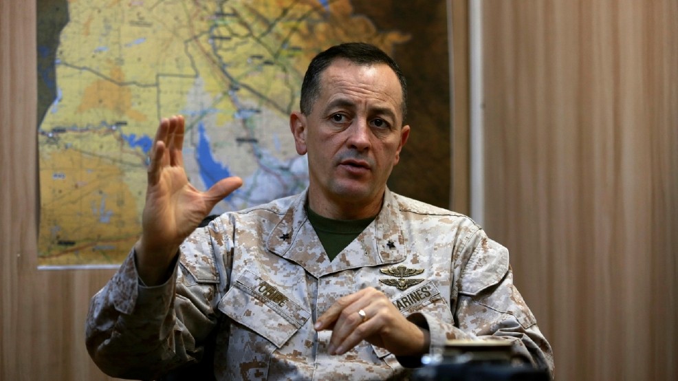 US general praises Iraqi forces fighting in Mosul