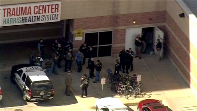 Police responding to reports of gunfire at Houston hospital
