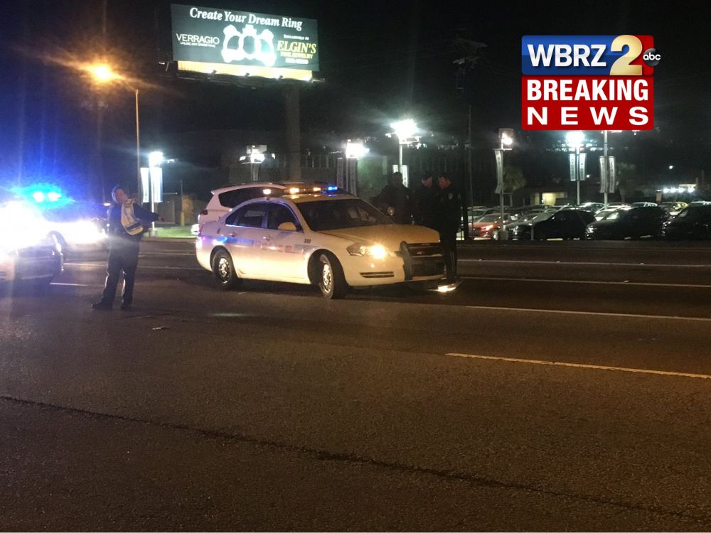 BRPD squad car involved in accident on Airline Highway