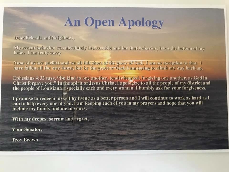 Embattled Sen. Brown sends mailer, lawmakers consider expulsion