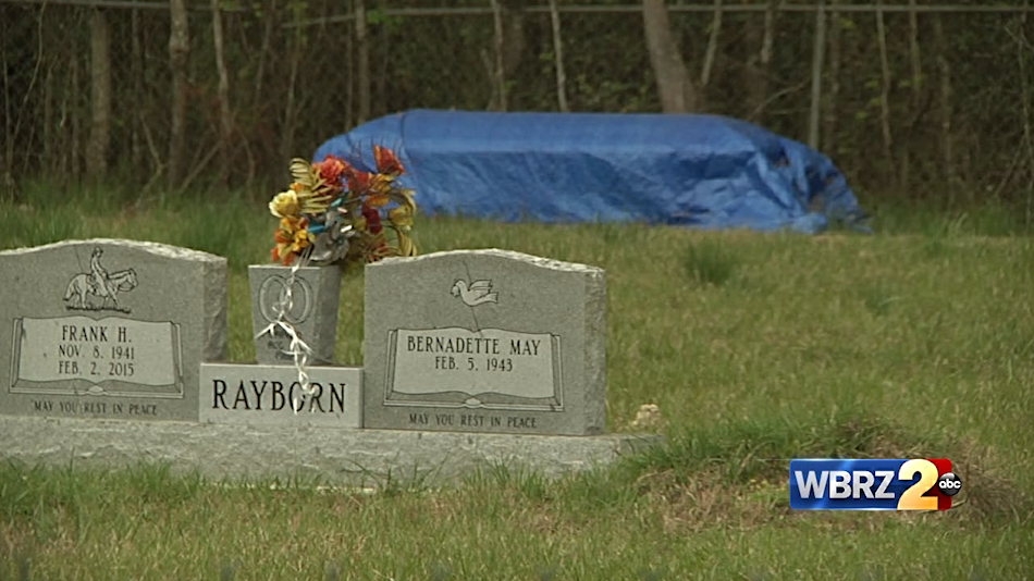 Caskets remain unearthed at cemetery months after flooding