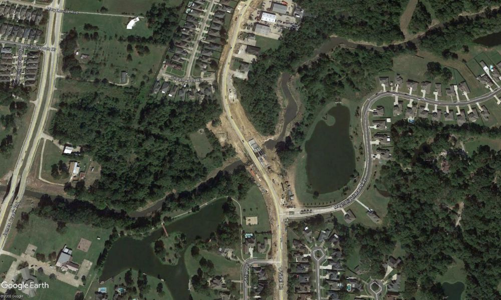 O'Neal Lane bridge over Jones Creek closed until further notice