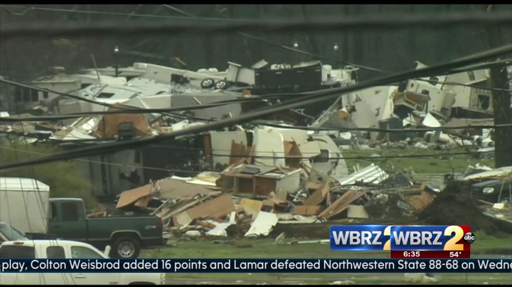 One year after deadly tornadoes struck south Louisiana