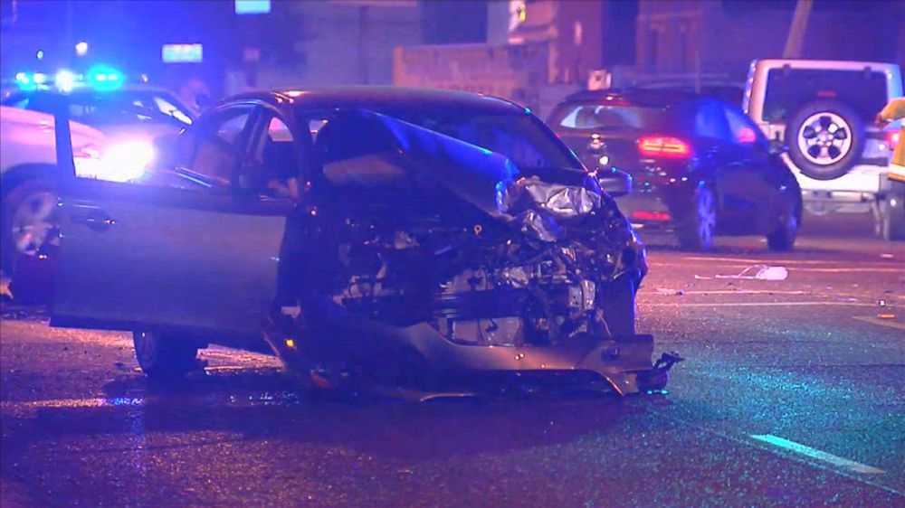 Crash on North Foster Drive sends four to the hospital