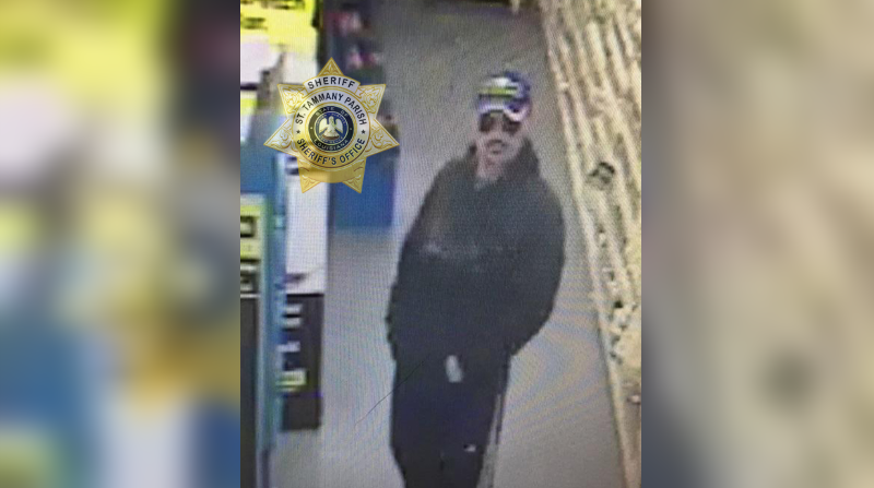 STPSO seeking suspect in Abita Springs robbery