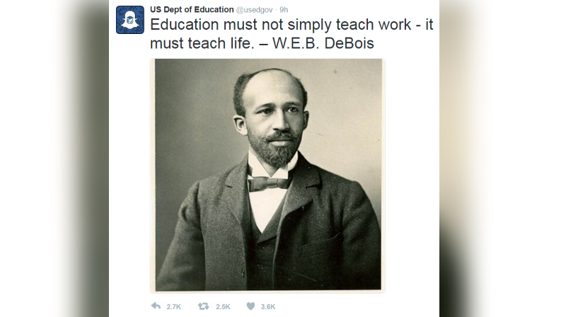 Social media mocks Education Department for misspelled tweets