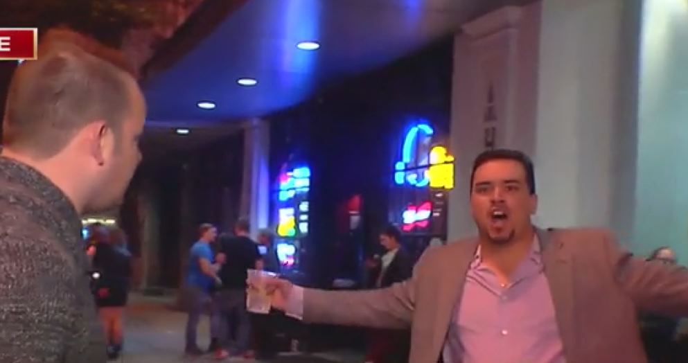 Man's obscene, silly attempt at being famous gets him ticketed